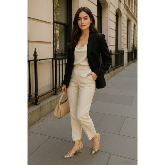 Ann Taylor Python Snake Print Pumps Women’s 9 Leather Low Kitten Heel - Picture 1 of 8